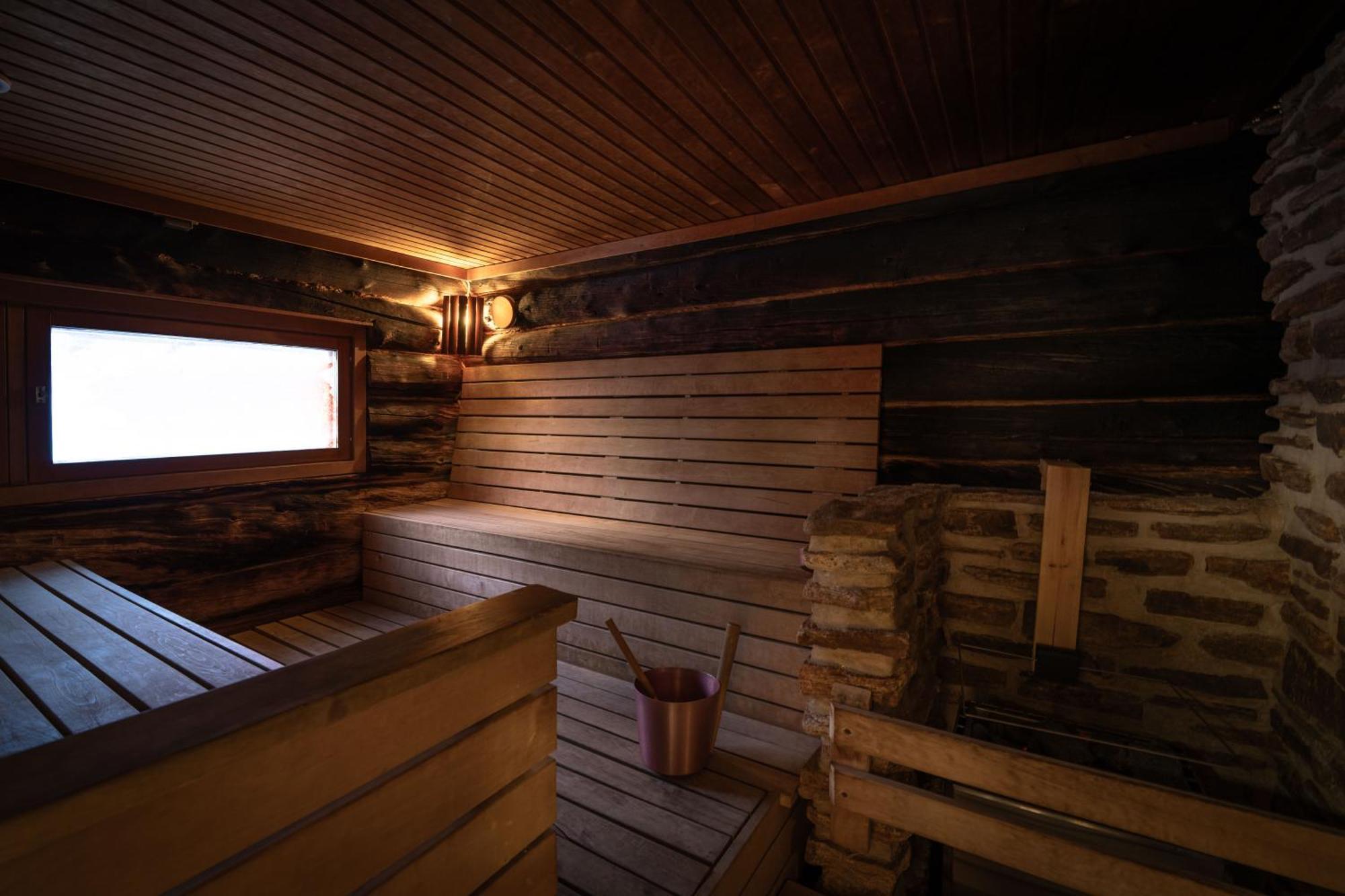 Kuukkeli Log Houses Aurora Resort Saariselka Bagian luar foto