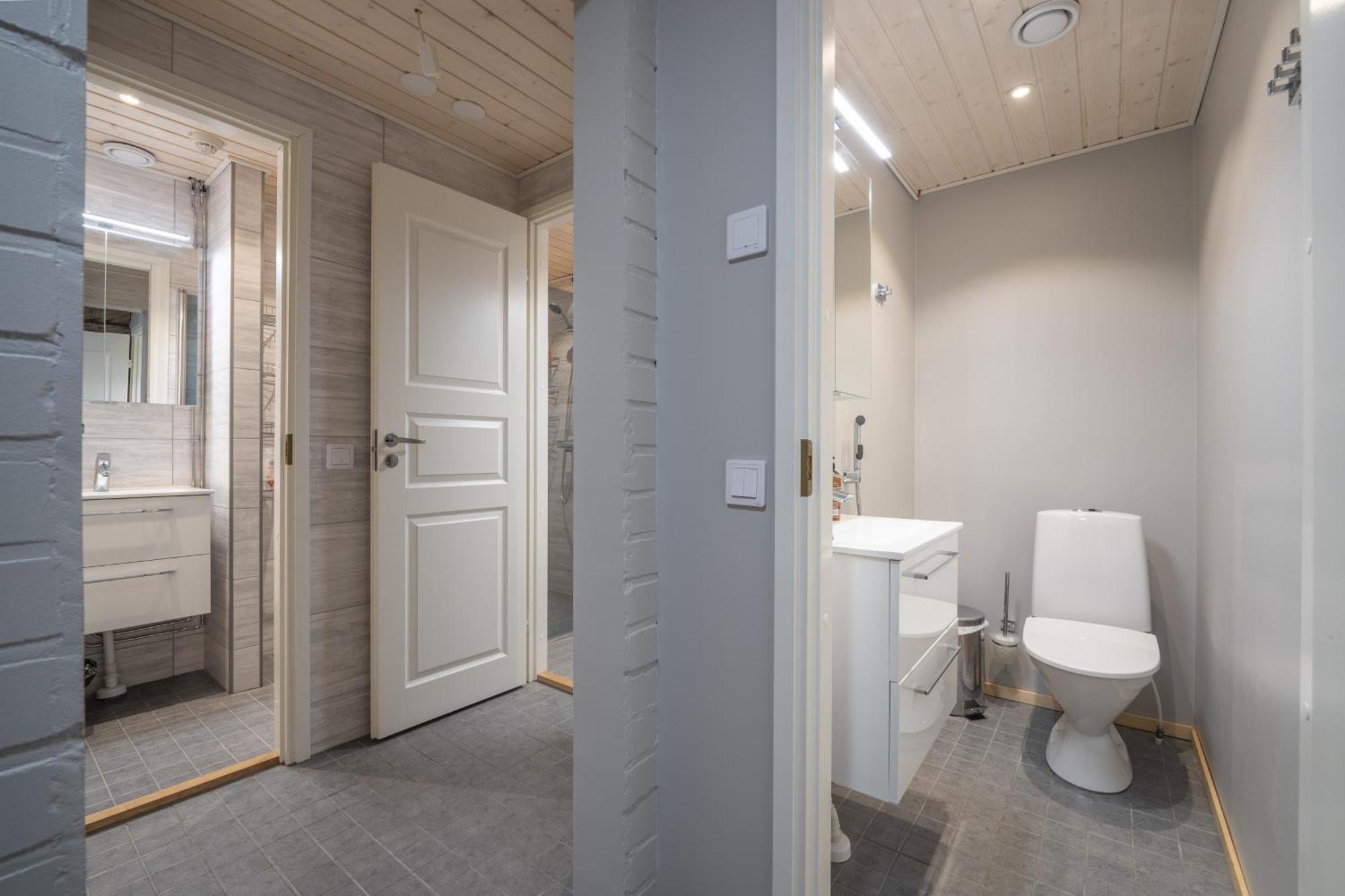 Kuukkeli Log Houses Aurora Resort Saariselka Bagian luar foto