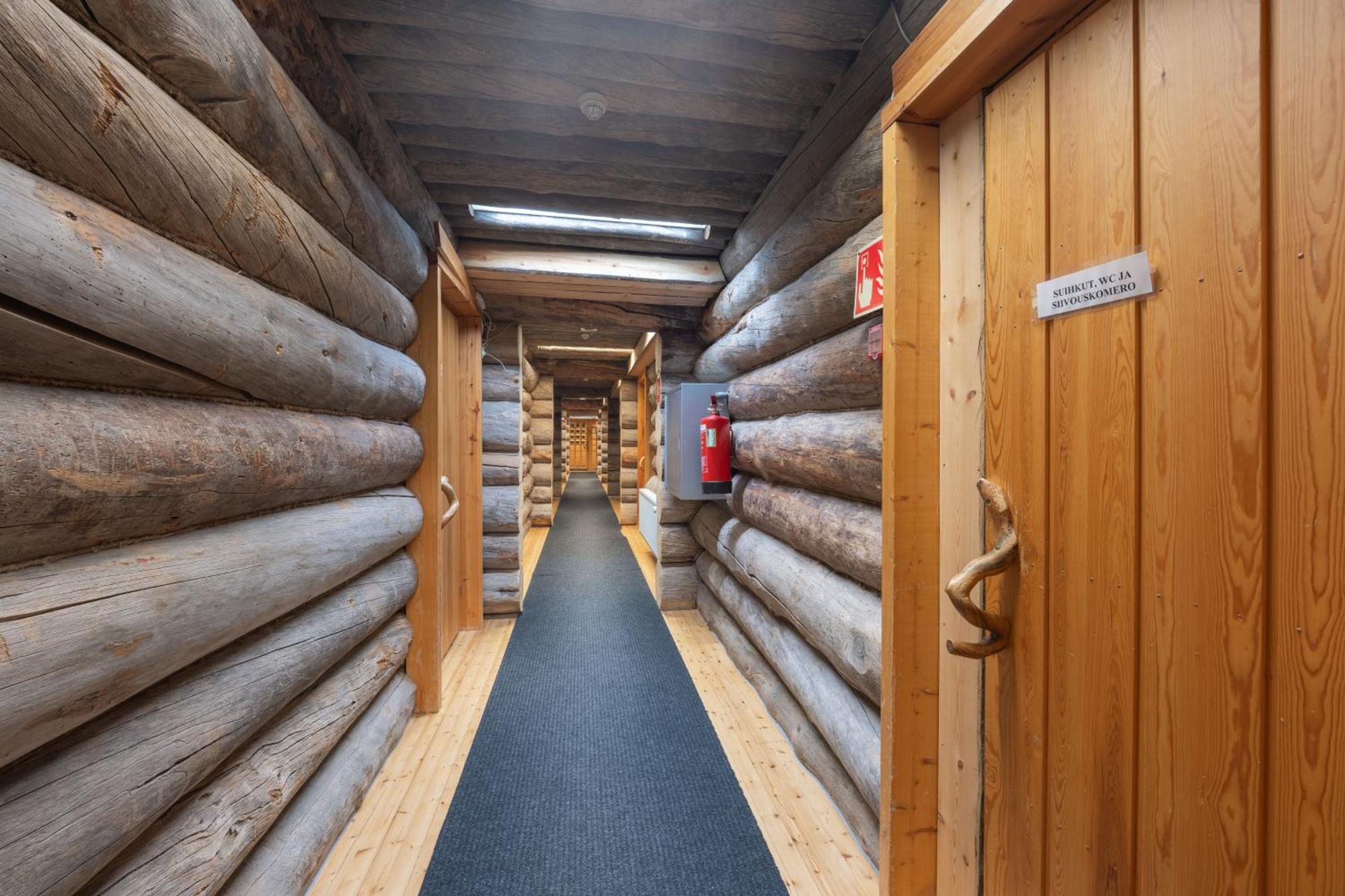 Kuukkeli Log Houses Aurora Resort Saariselka Bagian luar foto