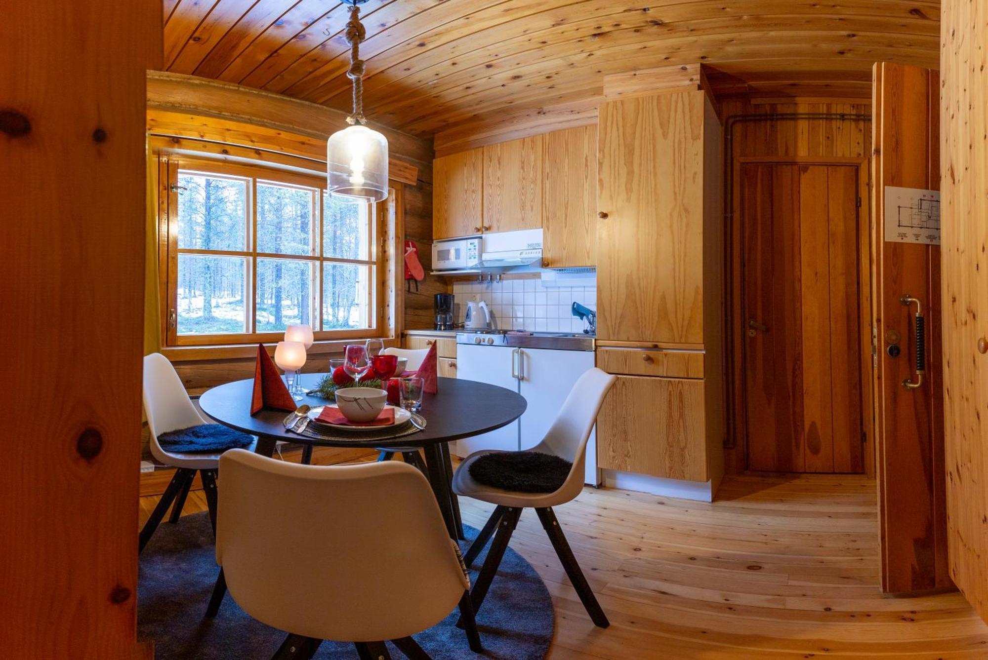 Kuukkeli Log Houses Aurora Resort Saariselka Ruang foto