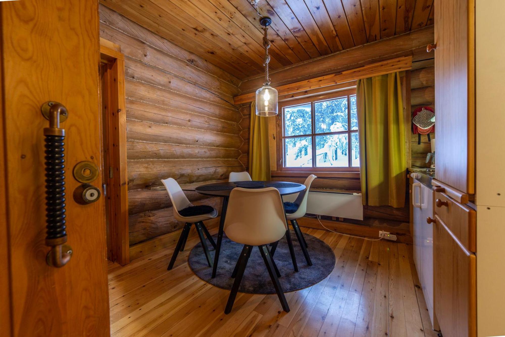 Kuukkeli Log Houses Aurora Resort Saariselka Bagian luar foto