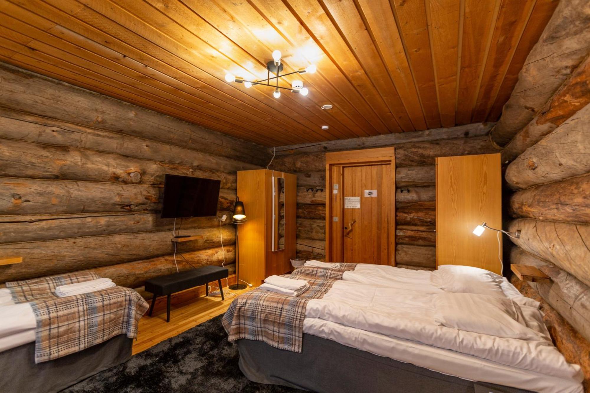 Kuukkeli Log Houses Aurora Resort Saariselka Ruang foto