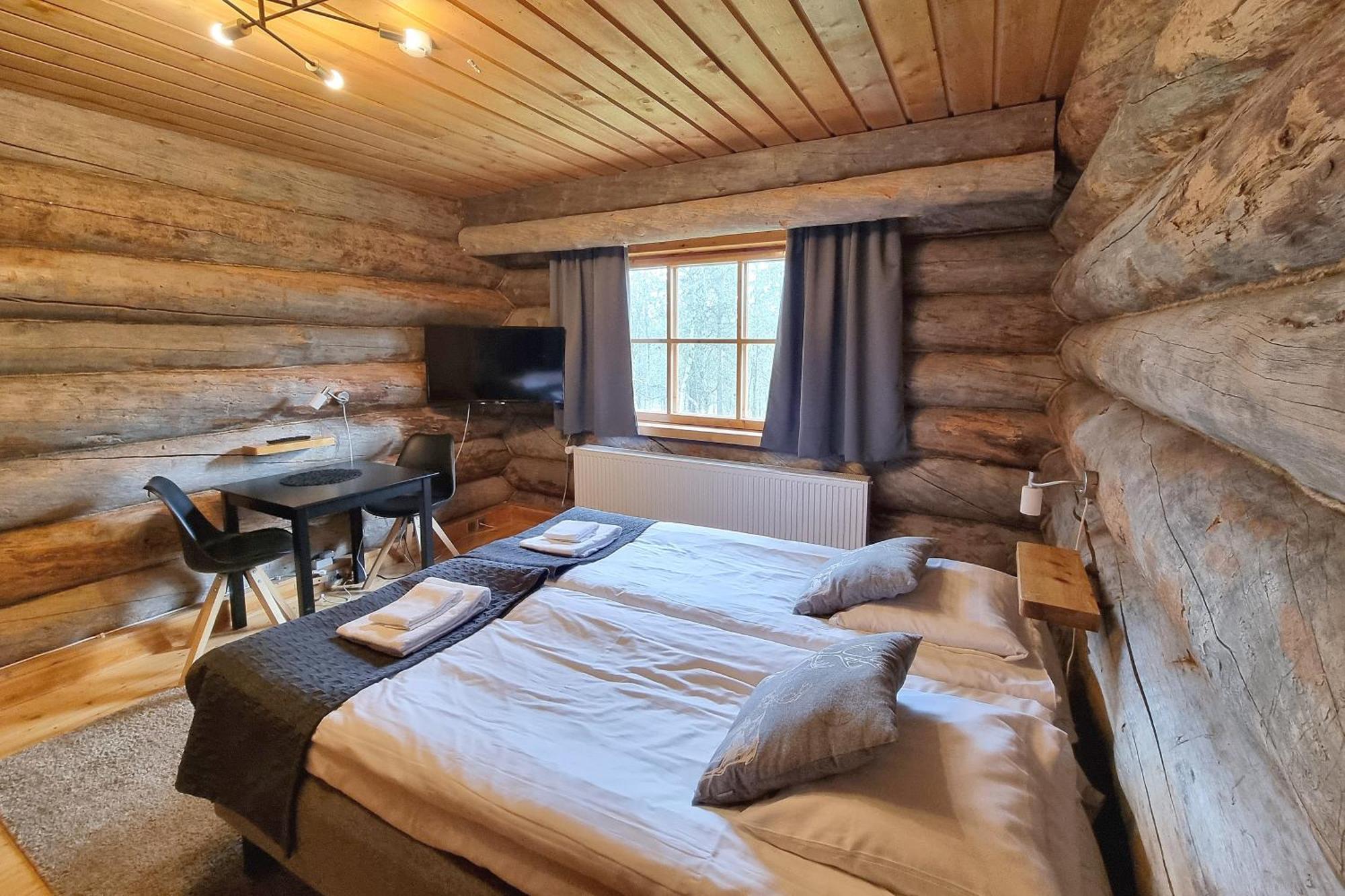 Kuukkeli Log Houses Aurora Resort Saariselka Ruang foto